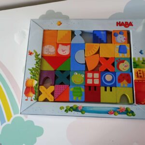 Gioco Legno mattoncini Haba - manca 1 pezzo