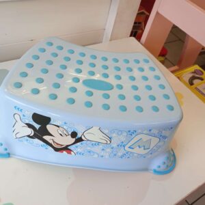 Sgabello Topolino azzurro
