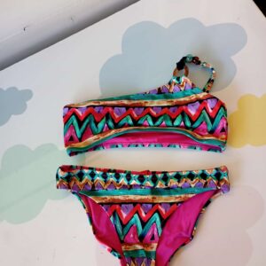 Costume bimba 2 pezzi multicolor 6 anni